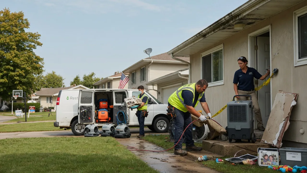 Water Damage Restoration in Morgantown, IN near me